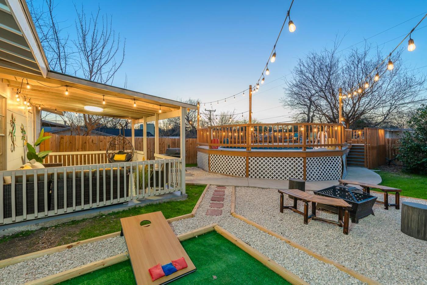 Game Room, Pool & Fire Pit At The Medical Center سان أنطونيو المظهر الخارجي الصورة