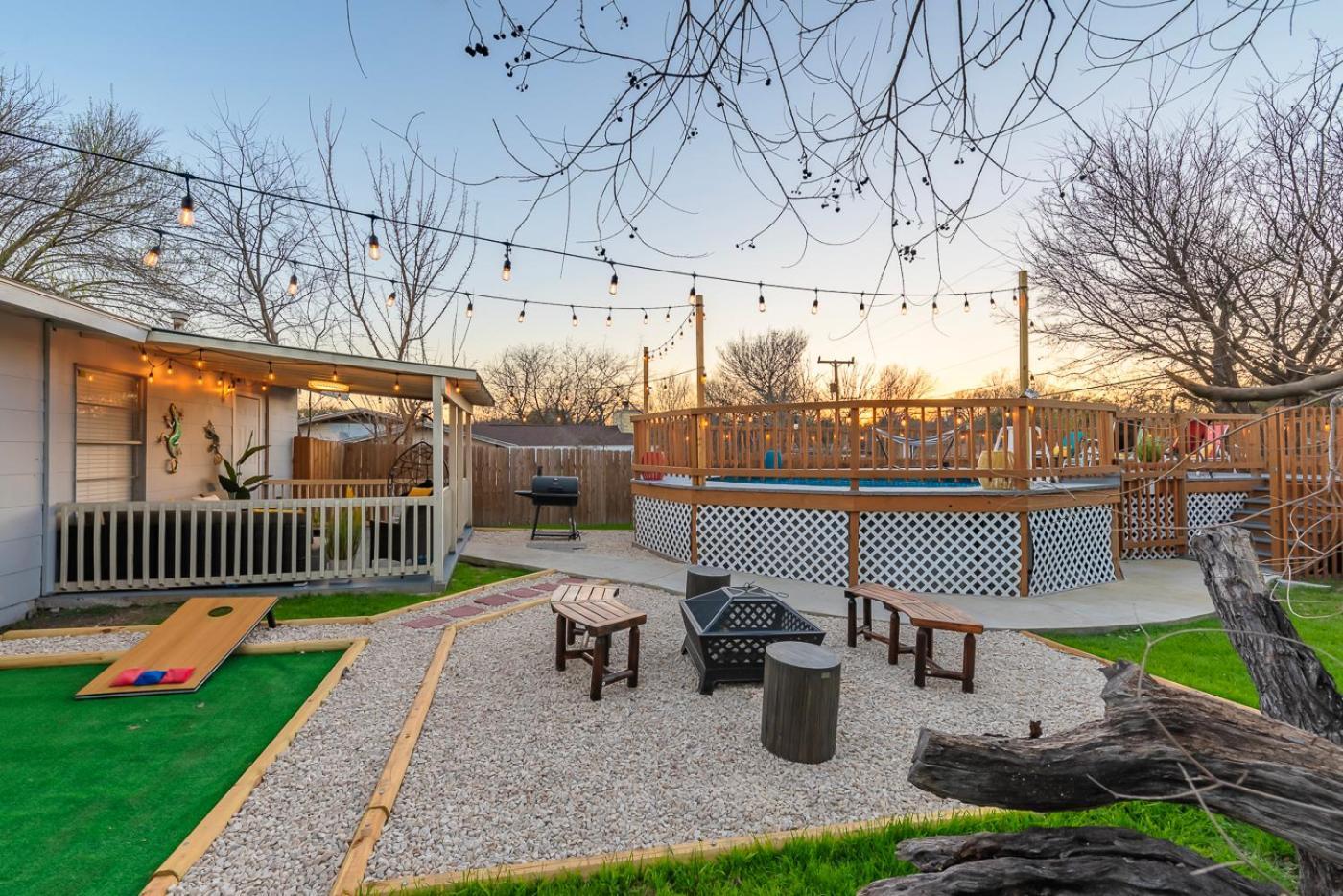 Game Room, Pool & Fire Pit At The Medical Center سان أنطونيو المظهر الخارجي الصورة